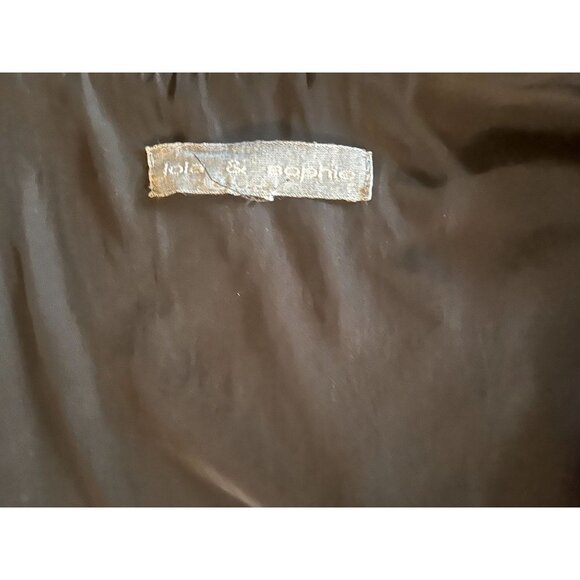 Vintage Havanah Olive Green & Ivory Cargo Sweater Utility Jacket Size Medium - Picture 13 of 13